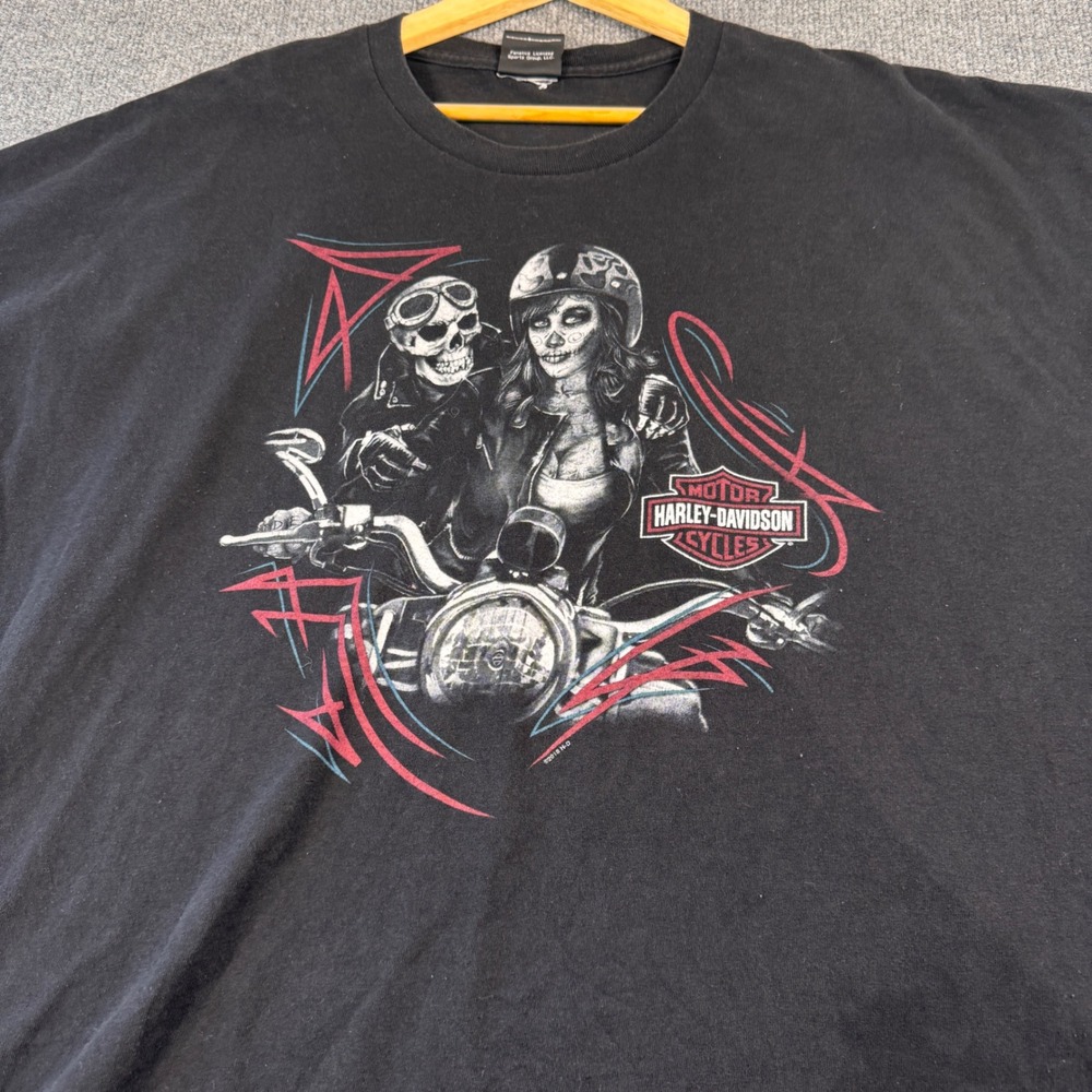 Harley-Davidson T-Shirt Mens Black Good Sturgis SD Biker Graphic Tee